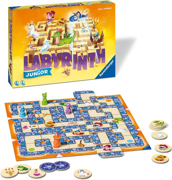 Image du produit Ravensburger Labyrinthe junior (Allemand, Français, Italien, Anglais, Espagnol)