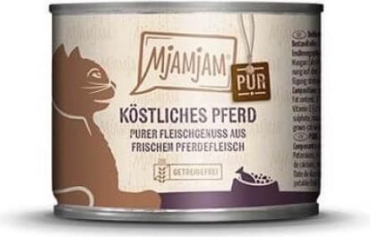 Produktbild Mjamjam Cat köstliches Pferd pur (Adult, 12 Stk., 1500 g)