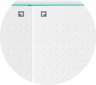 Actual product image Oxford Notebook "Signature", A5 (A5, Dotted, Hardcover)