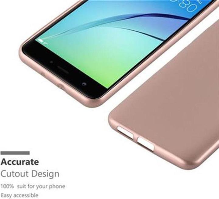 Productafbeelding Cadorabo TPU matte metalen hoes (Huawei Nova)