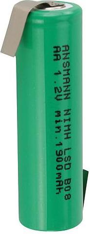 Produktbild Ansmann maxE with Z-tags (1 Stk., AA, 1900 mAh, Akku)