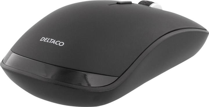 Produktbild Deltaco Silent, Bluetooth mouse 1x AA, 800-1600 DPI, 125 Hz, black (Kabellos)