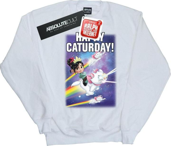 Immagine prodotto Disney Wreck It Ralph Happy Caturday Felpa Uomo (L)