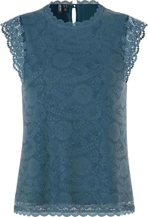 Pieces Pcolline Sl Lace Top Noos