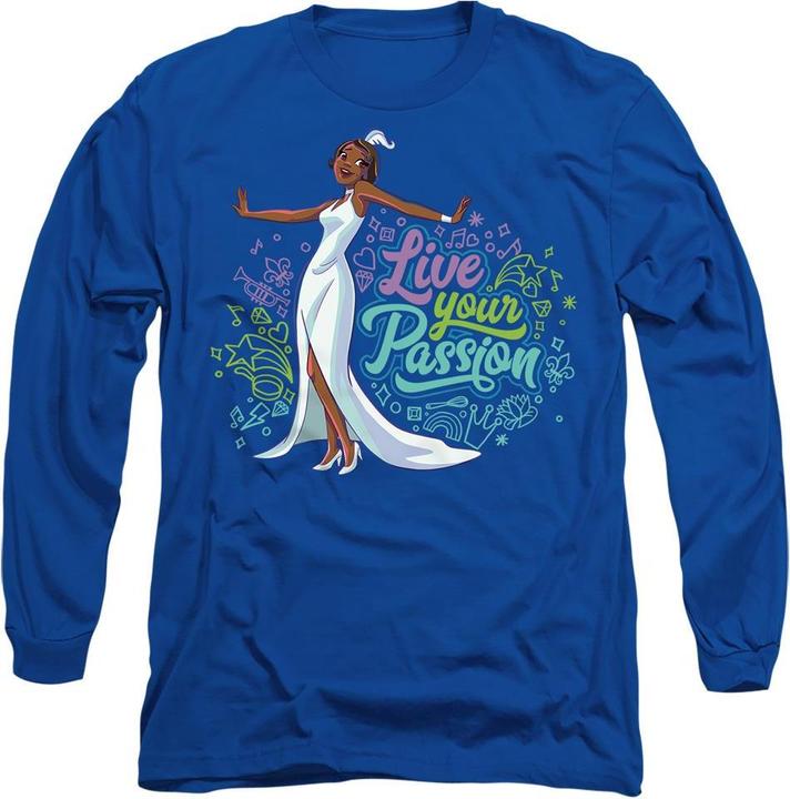 Actual product image Disney Princess Unisex Adult Live Your Passion Tiana T-Shirt (M)