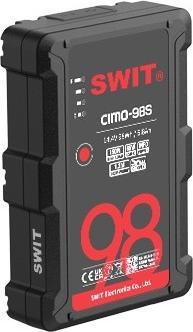 Swit CIMO-98S | 98Wh 150W High Load V-Mount Battery with USB-C and powerful 2xD-taps, also ideal fo (Batterie)