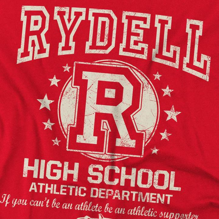 Actual product image Grease Mens Rydell High T-Shirt (4XL)