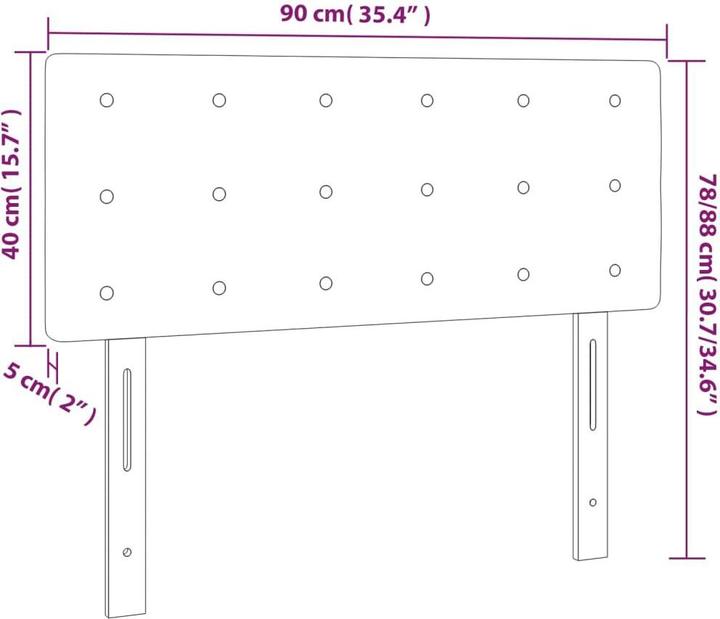 Produktbild VidaXL Kalli (90 x 5 x 88 cm)