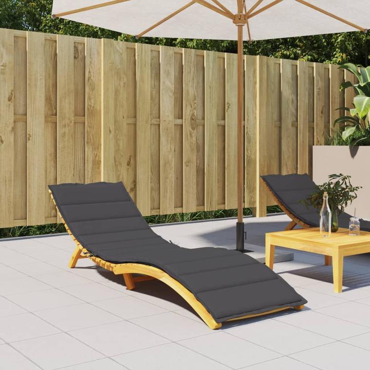 Actual product image VidaXL Sun lounger cushion fabric (200 x 50 x 4 cm)