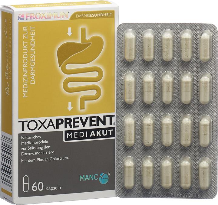 Immagine prodotto Froximun Toxaprevent Medi AKUT (60 Pezzo/i, Pillole, 500 g)
