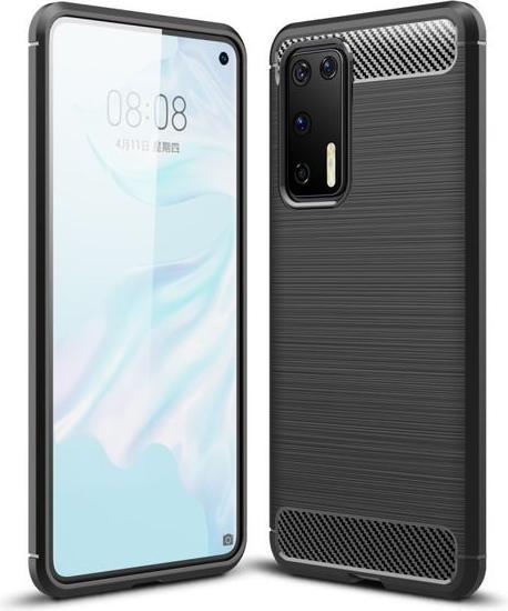 Actual product image MU Style Carbon Fiber TPU Softcase Series (Huawei P40)