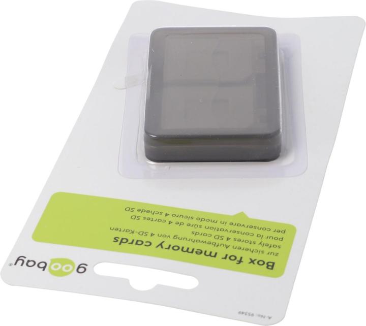 AccuCell Storage box for up to 4x SD memory cards (Memory card cover)