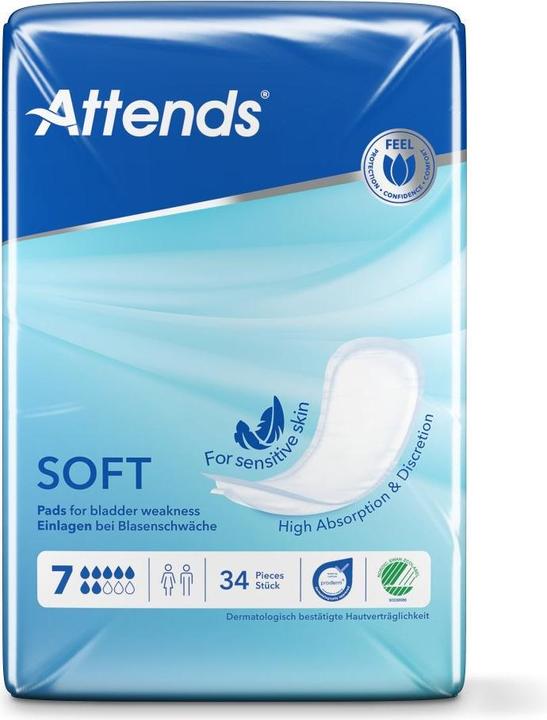 Produktbild Attends Soft 7 Einlagen (34 x)