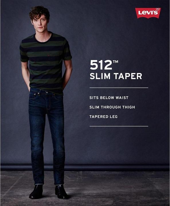 Immagine prodotto Levis 512 Jeans Slim Tapered dark hollow (W32/L34)
