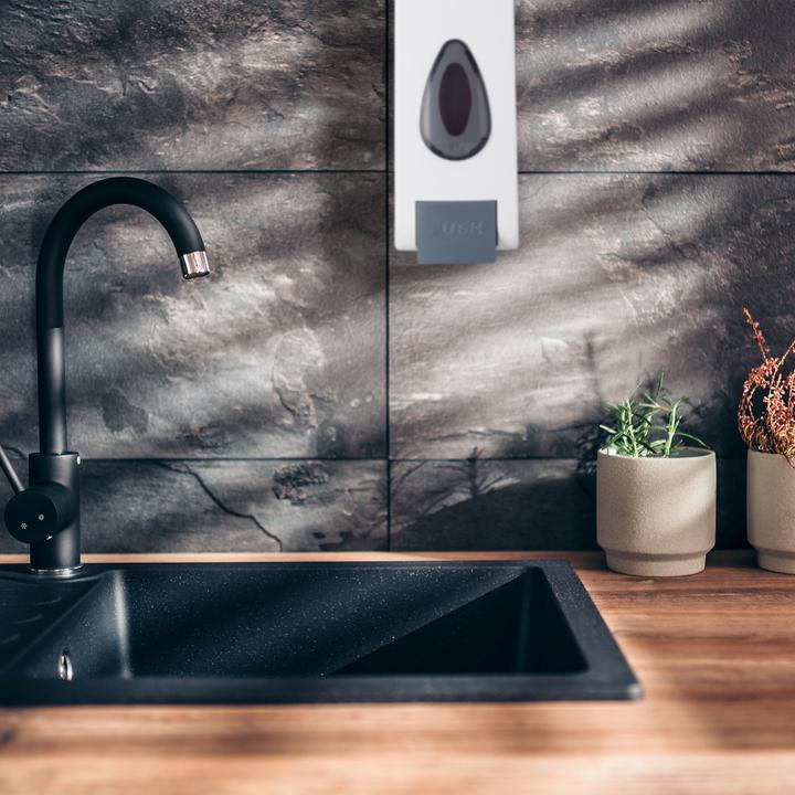 Productafbeelding Relaxdays Wandzeepdispenser