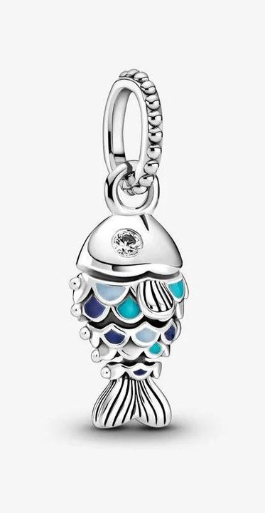 Actual product image Pandora Fish (Silver 925, Enamel)