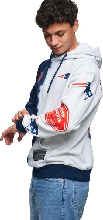 Immagine prodotto Recovered Re:covered Felpa con cappuccio in pile - INK DYE New England Patriots - XL (XL)