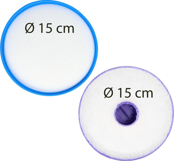 Actual product image AccuCell 2x vacuum cleaner filter for vacuum cleaner Dyson 900228-01, 917819-01