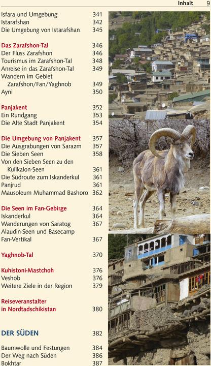 Actual product image Reiseführer Tadschikistan (German, Dagmar Schreiber, 2025)