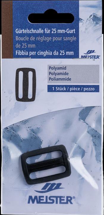 Immagine prodotto Meister Fibbia per cinghia in poliammide per cinghia 25mm