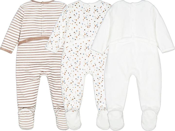 Produktbild La Redoute Collections 3er-Pack Strampler (74)