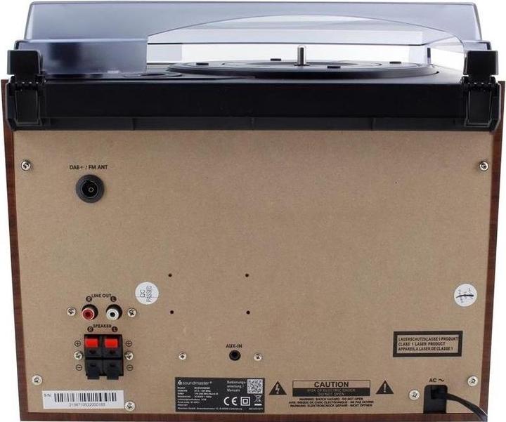 Produktbild Soundmaster MCD5550D (Tape-Deck, Plattenspieler, Bluetooth, CD Player, 2x 2.5 W)