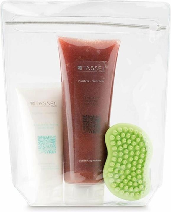 Image du produit Caso EUROSTIL Exfoliant unisexe en caoutchouc pour le visage + éponge en caoutchouc Noir (Chiffons de nettoyage)