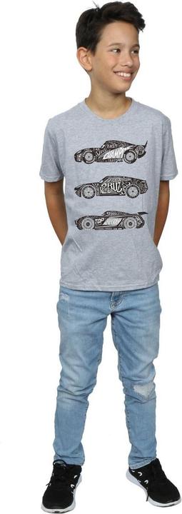 Image du produit Disney - T-shirt CARS TEXT RACERS - Garçon (152, 158)