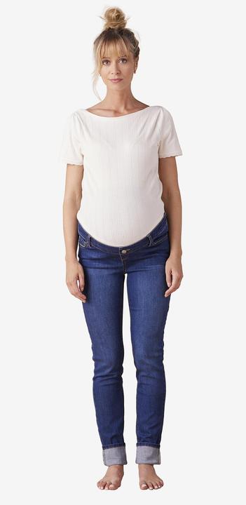 Image du produit Envie de Fraise Skinny-Umstandsjeans, Seamless-Bund WATERLESS, Bundweite verstellbar (40)