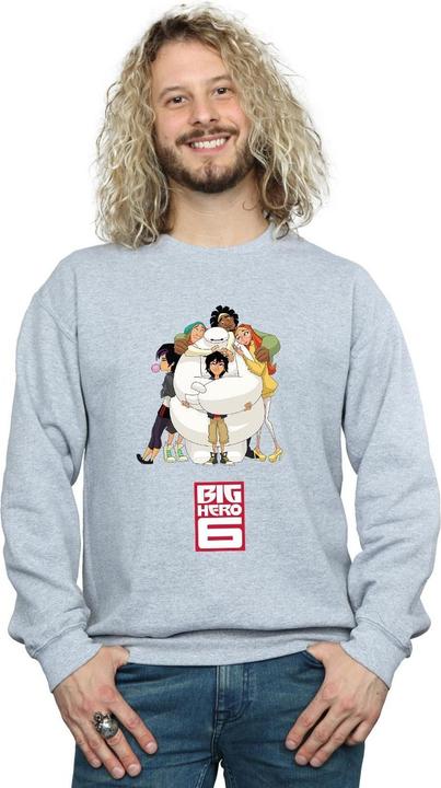 Immagine prodotto Disney Big Hero 6 Baymax Hug Felpa Uomo (3XL)