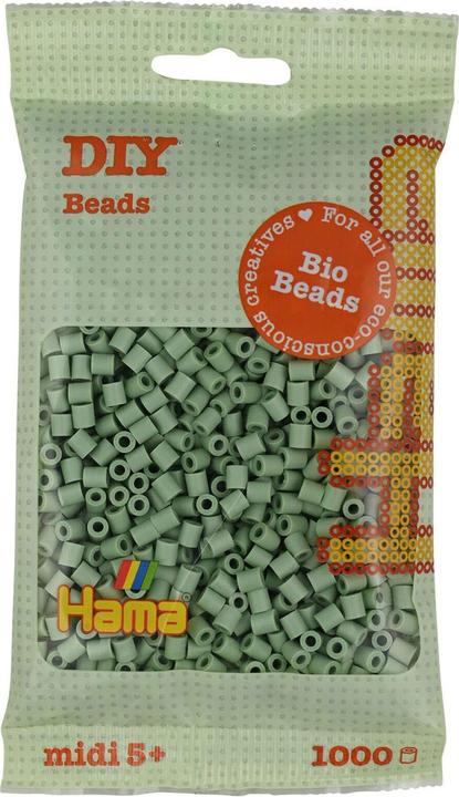 Image du produit Hama Perles à repasser bio - Eucalyptus (101), 1000 pièces.