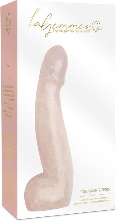 Image du produit La Gemmes Pénis en quartz rose