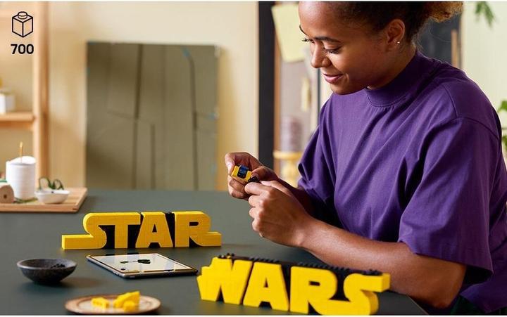 Produktbild LEGO Star Wars™ Logo aus Steinen (75407, LEGO DC)