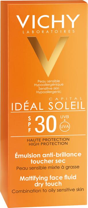 Immagine prodotto Vichy Capital Soleil Fluido solare opacizzante (Crema solare viso, SPF 30, 50 ml, 70 g)