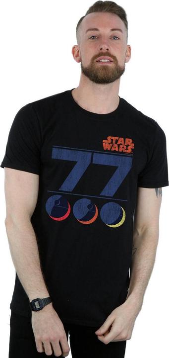 Image du produit Star Wars - T-shirt RETRO DEATH STAR - Homme (S)
