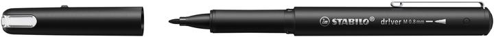 Produktbild STABILO Driver Medium 0.8mm Schwarz (Schwarz, 1 x)