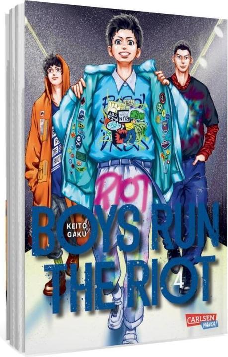 Produktbild Boys Run the Riot 4 (Deutsch, Keito Gaku, 2023)
