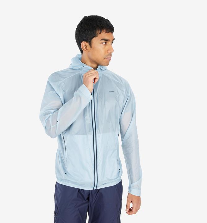 Actual product image Quechua Men's hiking jacket windproof lightweight - MH900
