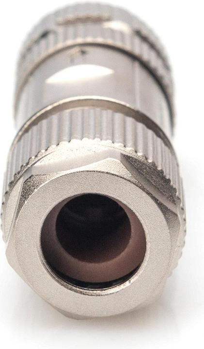 Produktbild Digitus M12-Buchse X-kodiert IP67, Cat. 6A, feldkonfektionierbar
