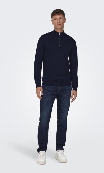 Image du produit Only & Sons Onswyler Life Reg 14 Half Zip Knit Noos (L)