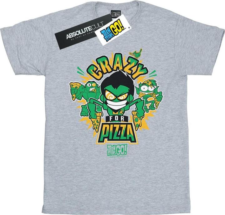 Produktbild Teen Titans Go Crazy For Pizza TShirt Jungen (140, 146)