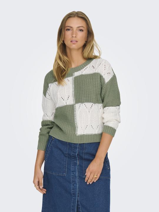 Actual product image JdY Knit fit round neck pullover knitted jumper (XL)
