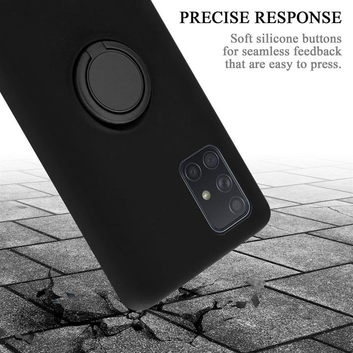 Productafbeelding Cadorabo TPU Vloeibare Ring Silicone Hoesje (Samsung Galaxy A71)