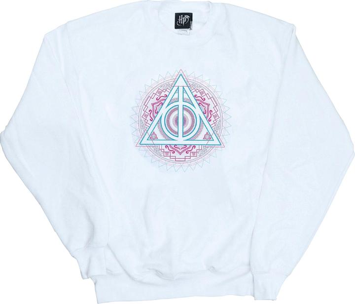 Image du produit - Sweat NEON DEATHLY HALLOWS - Femme (XL)