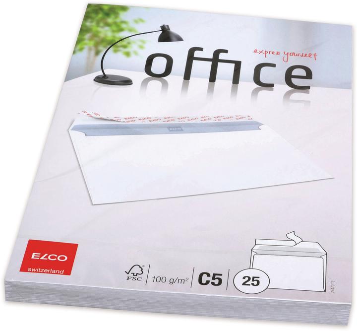 Produktbild Elco Couvert Office, ohne Fenster (C5, 25 x)