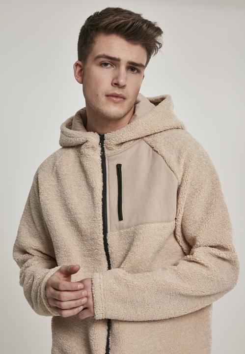 Produktbild Urban Classics Hooded Sherpa Zip Jacket (XL)