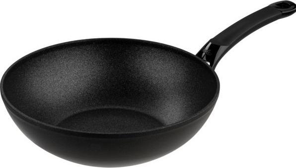 Produktbild Fissler Wokpfanne adamant 28cm (28 cm, Wok Pfanne, Aluminium)