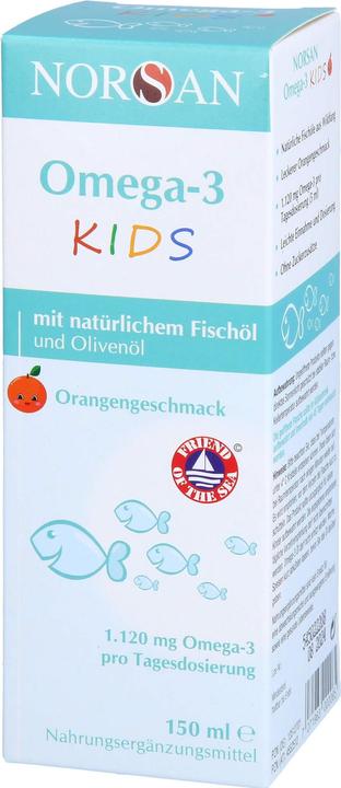 Image du produit Norsan Omega-3 KIDS Fischöl liq (1 pièce(s), Huile, 261 g)