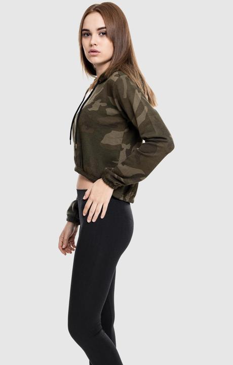 Produktbild Urban Classics Ladies Camo Cropped Hoody (S)