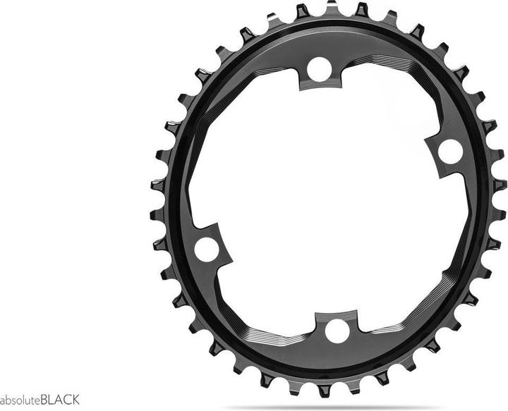 Produktbild AbsoluteBLACK OVAL for Sram APEX 1X 110/4 (38)